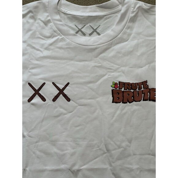 KAWS x Monsters Cereal Frute Brute Tee White XL - Picture 2 of 6